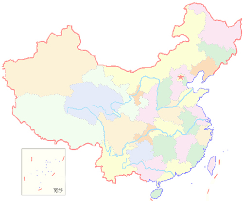 中國地圖